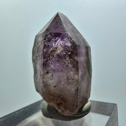 Sceptre Enhydro Skeleton Phantom Amethyst Window, 2x Bubble Goboboseb, Namibie 30*20*16mm 