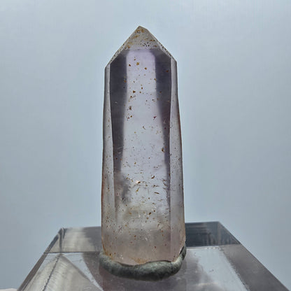 Klare Lemurian Phantom Amethyst Zepter Spitze Goboboseb, Namibia 31*11*7mm
