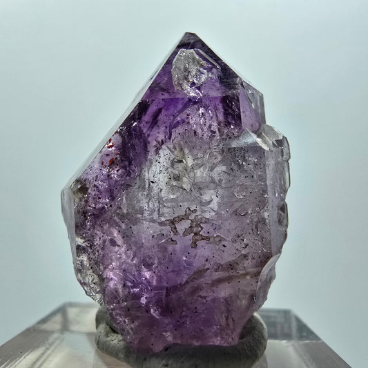 Seltene Skelett Phantom Amethyst Zepter Spitze Goboboseb, Namibia 30*20*12mm