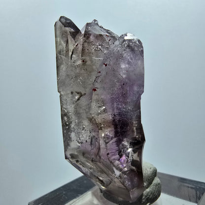 Seltene Skelett Phantom Amethyst DT Zepter Fenster Spitze Goboboseb, Namibia 38*18*14mm