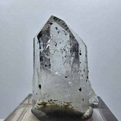 Enhydro Harlekin Hämatit Quarz 1x Blase Streep Mine Goboboseb Namibia 28*19*13mm