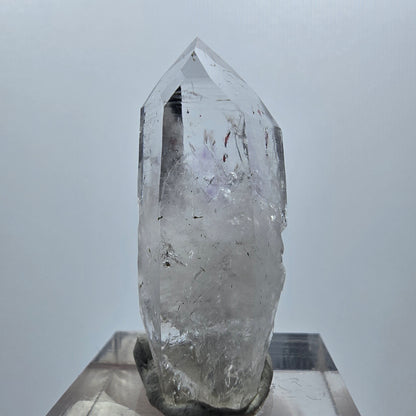 Harlekin Lemurian Phantom Amethyst mit Epidot Streep Mine Goboboseb Namibia 38*15*13mm