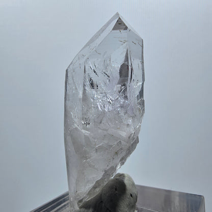 Harlekin Lemurian Phantom Amethyst mit Epidot Streep Mine Goboboseb Namibia 38*15*13mm