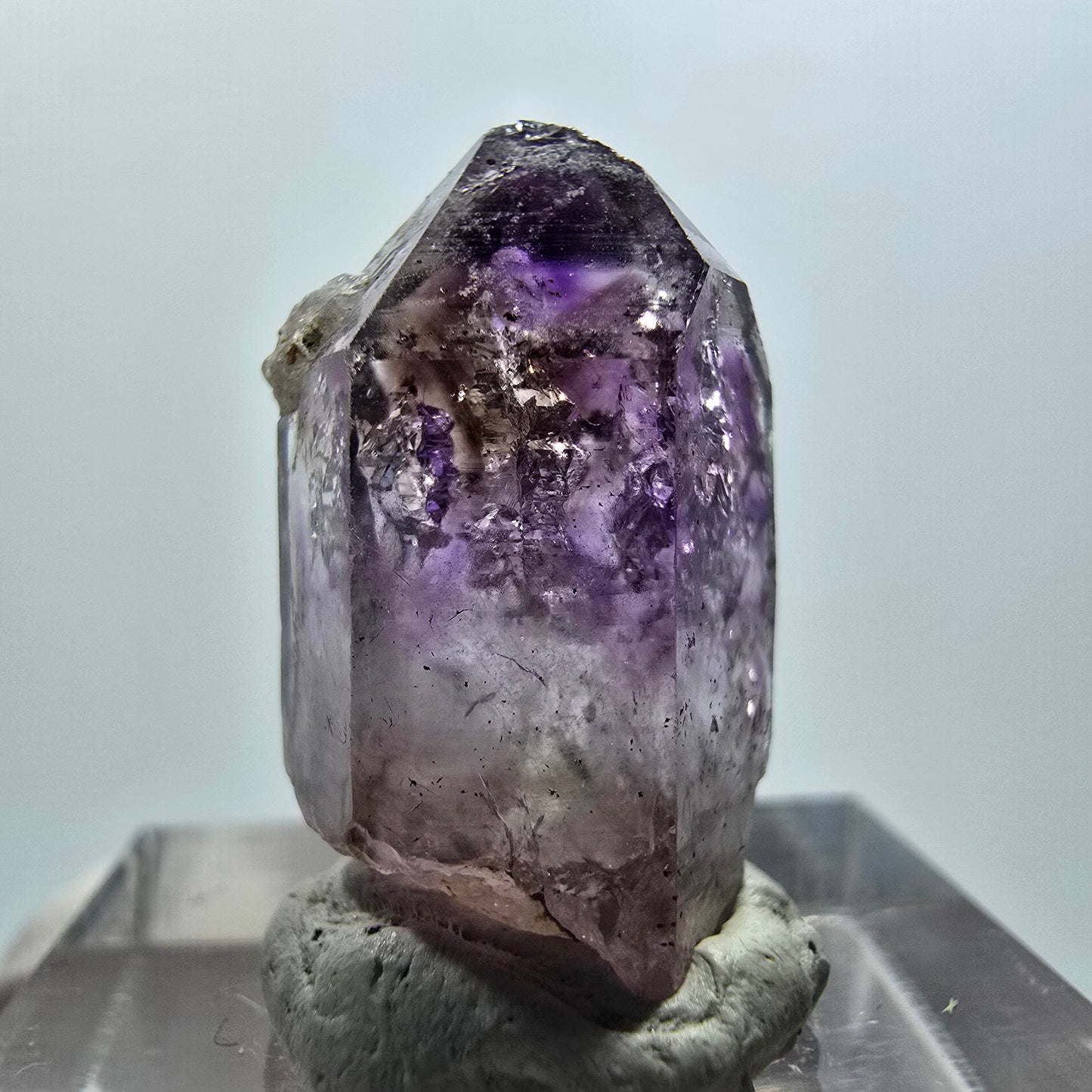 Seltene Phantom Amethyst Kristall Spitze Brandberg, Namibia 22*13*10mm