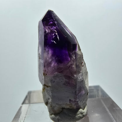 Enhydro Phantom Amethyst Zepter Spitze, 1x Blase Brandberg, Namibia 26*13*12mm