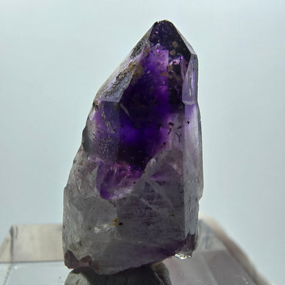 Enhydro Phantom Amethyst Zepter Spitze, 1x Blase Brandberg, Namibia 26*13*12mm