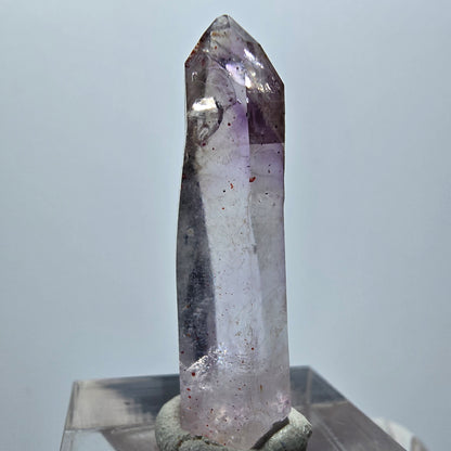 Klare Lemurian Phantom Amethyst Zepter Spitze Goboboseb, Namibia 34*11*8mm