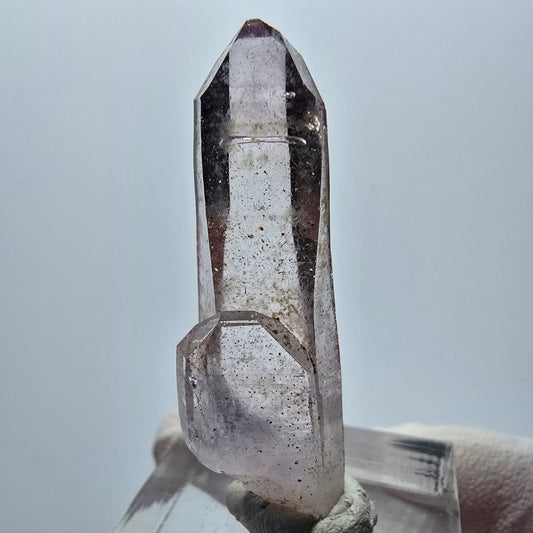 Klare Lemurian Phantom Amethyst Zepter Spitze Goboboseb, Namibia 42*13*9mm
