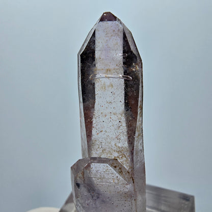 Klare Lemurian Phantom Amethyst Zepter Spitze Goboboseb, Namibia 42*13*9mm