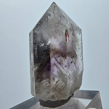 Enhydro Lemurian Harlekin Phantom Amethyst, 1x Blase Streep Mine Gobo. Namibia 44*25*16mm
