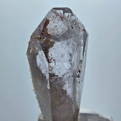 Harlequin Phantom Amethyst with Analcim Streep Mine Goboboseb Namibia 49*20*15mm 