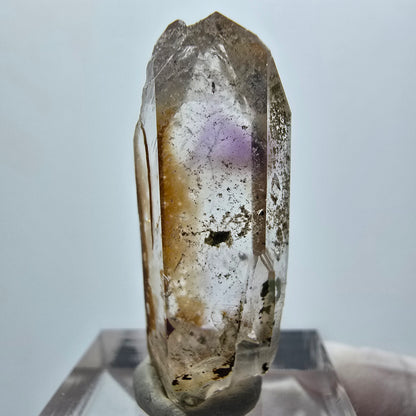 Clear Phantom Amethyst Point Streep Mine Goboboseb Namibia 33*13*9mm 