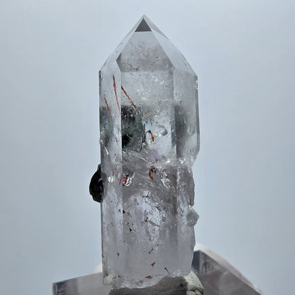 Harlekin Phantom Amethyst mit Epidot Streep Mine Goboboseb Namibia 42*18*11mm