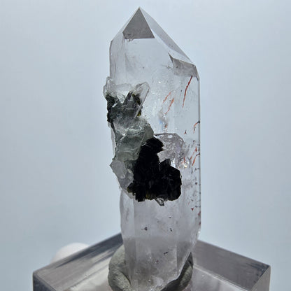 Harlekin Phantom Amethyst mit Epidot Streep Mine Goboboseb Namibia 42*18*11mm