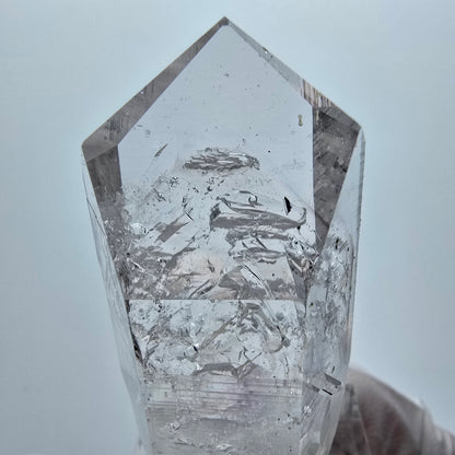 Enhydro Lemurian Phantom Amethyst, 5x Blase Streep Mine Goboboseb Namibia 50*25*16mm