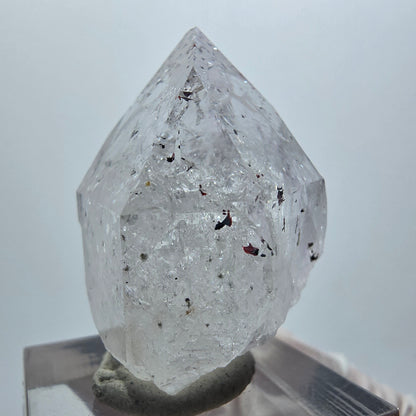 Enhydro Harlekin Phantom Amethyst mit Epidot, 3x Blase Streep Mine Gob. Namibia 34*30*22mm