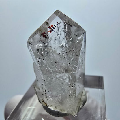 Enhydro Harlekin Phantom Amethyst, 1x Blase Streep Mine Goboboseb Namibia 27*17*14mm