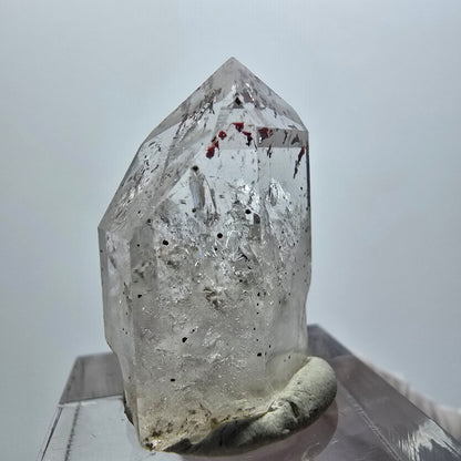 Enhydro Harlekin Phantom Amethyst, 1x Blase Streep Mine Goboboseb Namibia 27*17*14mm