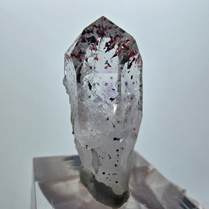 Harlequin Lémurien Fantôme Améthyste Dentelle Streep Mine Goboboseb Namibie 32*15*12mm 