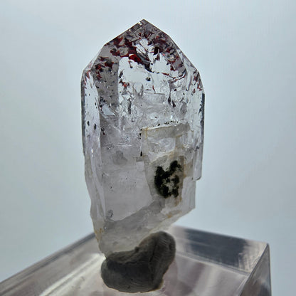 Harlequin Lémurien Fantôme Améthyste Dentelle Streep Mine Goboboseb Namibie 32*15*12mm 