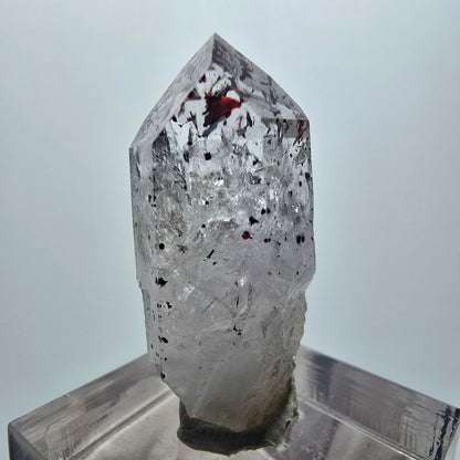 Harlequin Lémurien Fantôme Améthyste Dentelle Streep Mine Goboboseb Namibie 32*15*12mm 