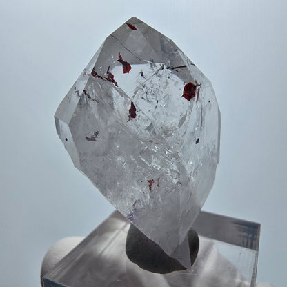 Harlequin Lémurien Fantôme Améthyste Dentelle Streep Mine Goboboseb Namibie 38*27*19mm 