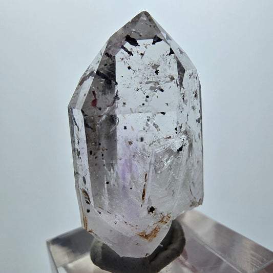 Harlekin Lemurian Phantom Amethyst Spitze Streep Mine Goboboseb Namibia 36*20*14mm