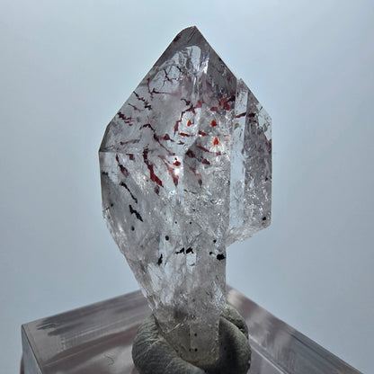 Harlequin Phantom Quartz Point Streep Mine Goboboseb Namibia 38*23*12mm 