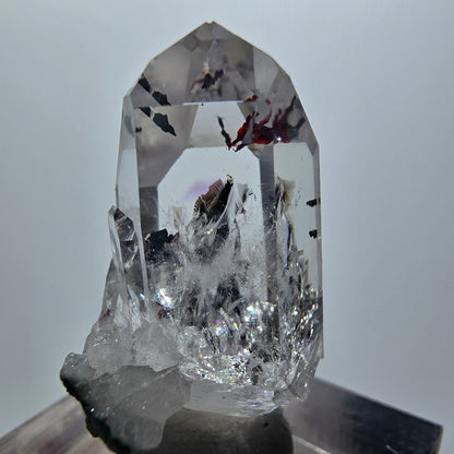 Améthyste rare Harlequin Phantom Streep Mine Goboboseb Namibie 29*17*13mm 