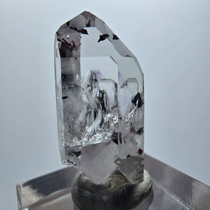 Améthyste rare Harlequin Phantom Streep Mine Goboboseb Namibie 29*17*13mm 