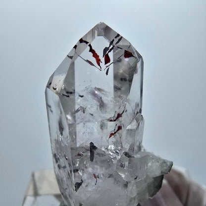 Améthyste rare Harlequin Phantom Streep Mine Goboboseb Namibie 29*17*13mm 