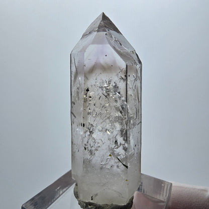 Enhydro Phantom Amethyst mit Epidot, 4x Blase Streep Mine Goboboseb Namibia 44*18*13mm