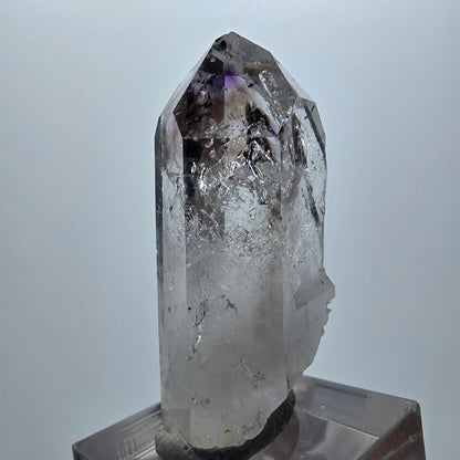 Enhydro Phantom Amethyst mit Hämatit, 1x Blase Streep Mine Goboboseb Namibia 44*23*15mm