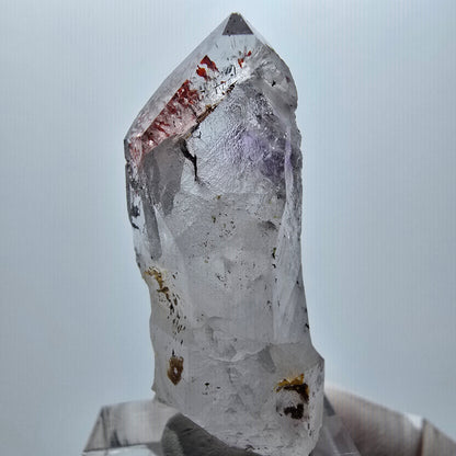 Harlekin Phantom Amethyst mit Epidot Streep Mine Goboboseb Namibia 42*19*14mm