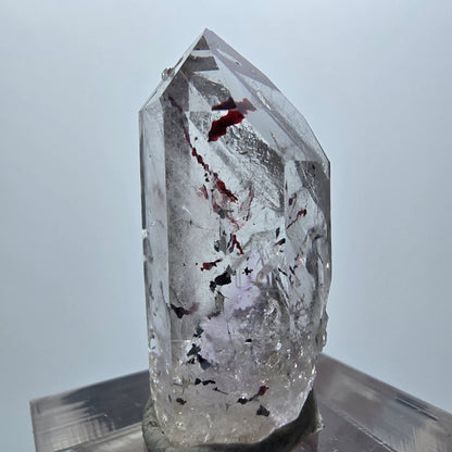 Harlekin Phantom Amethyst mit Epidot Streep Mine Goboboseb Namibia 31*13*14mm