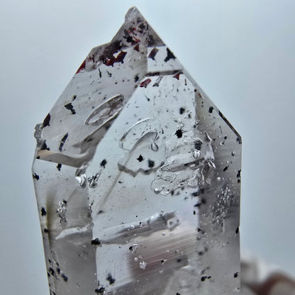 Enhydro Harlekin Phantom Amethyst, 3x Blase Streep Mine Goboboseb Namibia 34*18*12mm