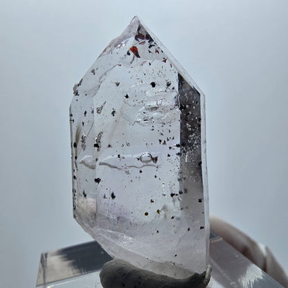 Enhydro Harlekin Phantom Amethyst, 3x Blase Streep Mine Goboboseb Namibia 34*18*12mm