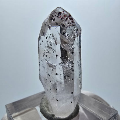 Enhydro Harlekin Phantom Amethyst, 3x Blase Streep Mine Goboboseb Namibia 34*18*12mm