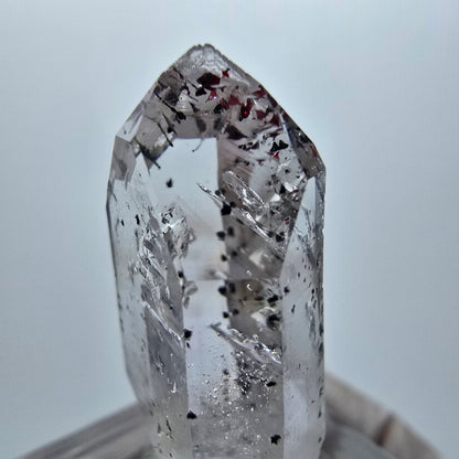 Enhydro Harlekin Phantom Amethyst, 3x Blase Streep Mine Goboboseb Namibia 34*18*12mm