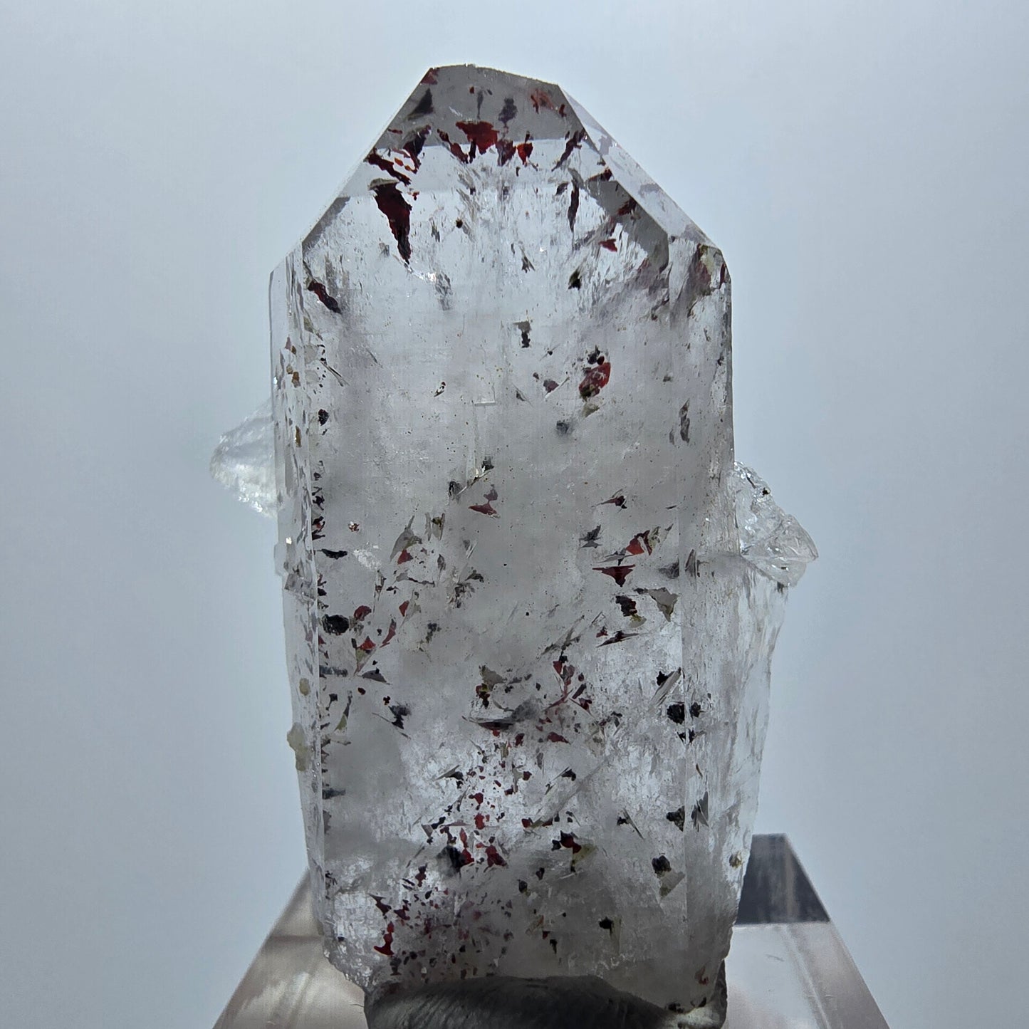 Harlekin Phantom Quarz Spitze Streep Mine Goboboseb Namibia 40*29*19mm