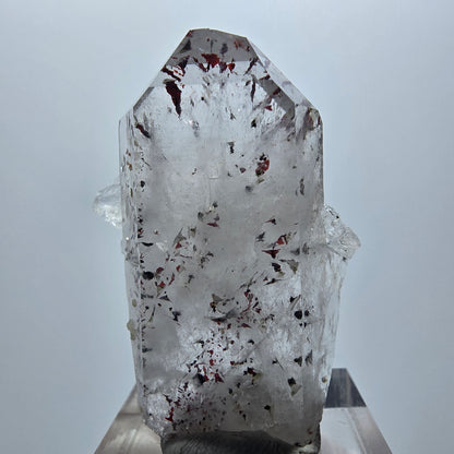 Harlekin Phantom Quarz Spitze Streep Mine Goboboseb Namibia 40*29*19mm