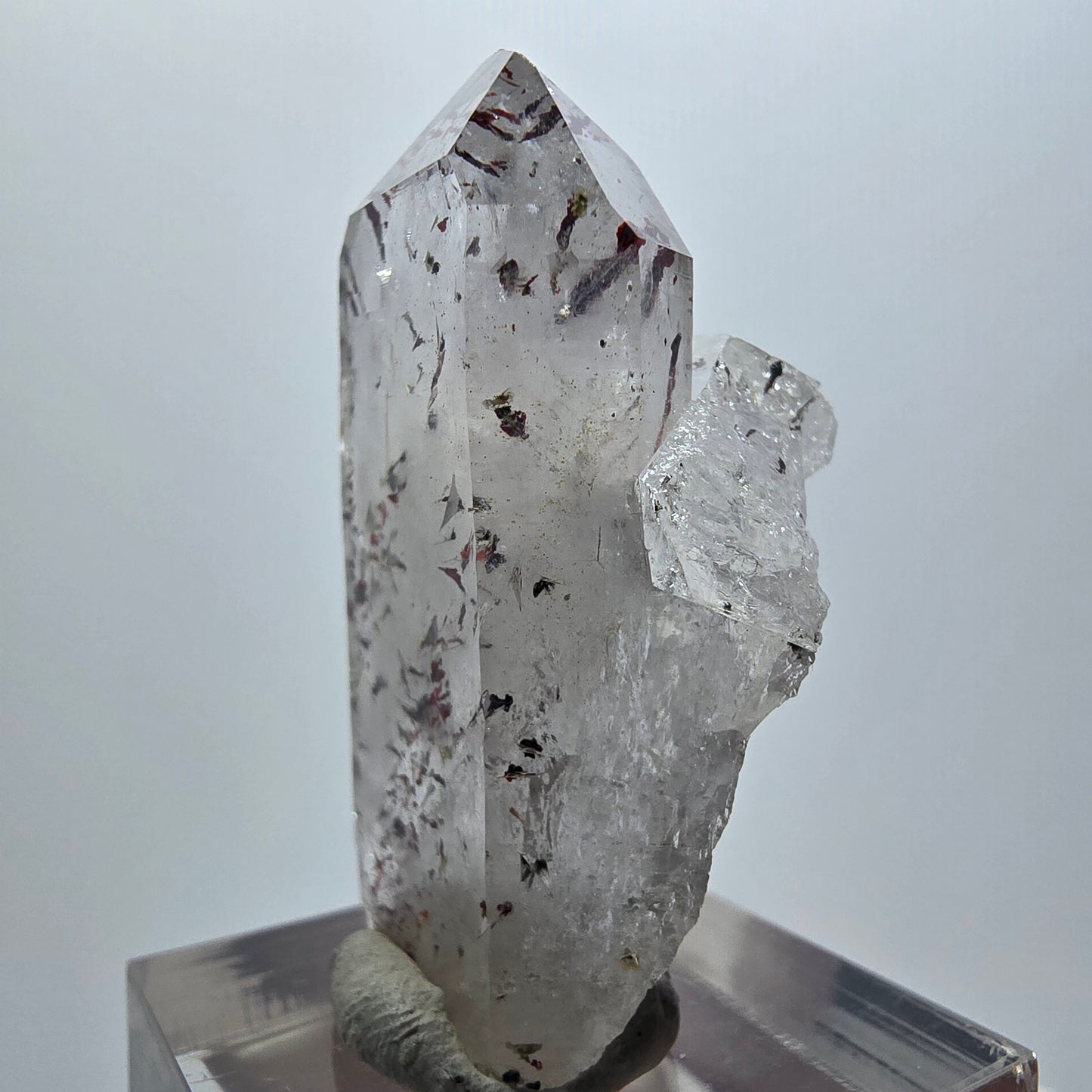 Harlekin Phantom Quarz Spitze Streep Mine Goboboseb Namibia 40*29*19mm