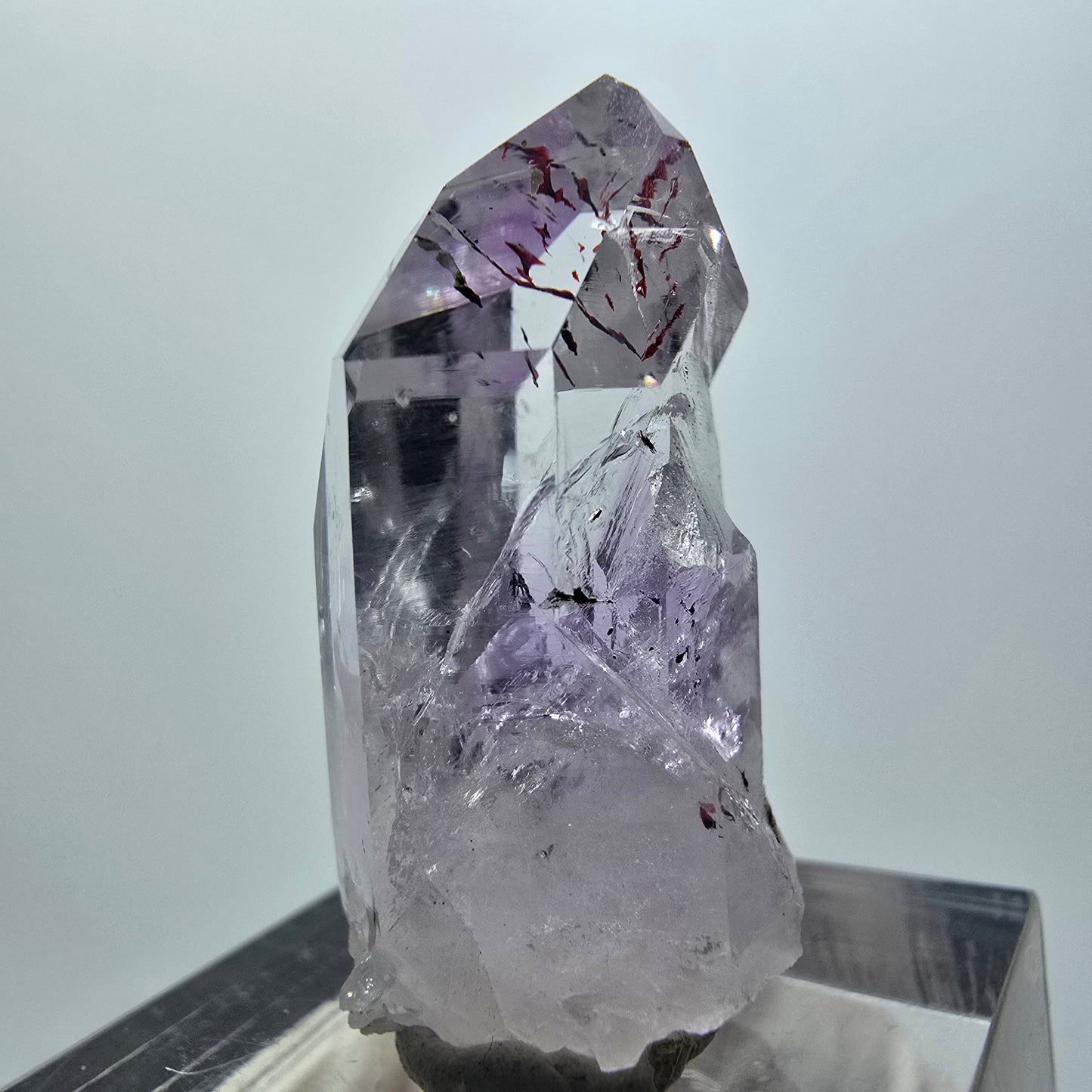 Harlekin Phantom Amethyst Spitze Streep Mine Goboboseb Namibia 30*18*15mm