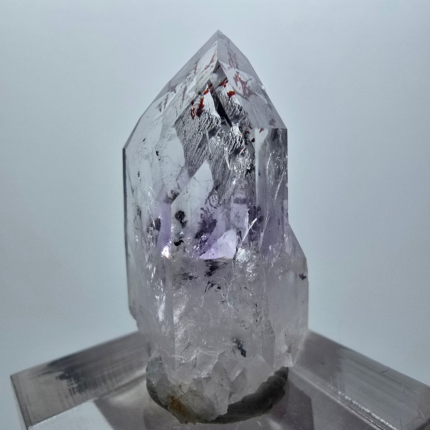 Harlekin Phantom Amethyst Spitze Streep Mine Goboboseb Namibia 30*18*15mm