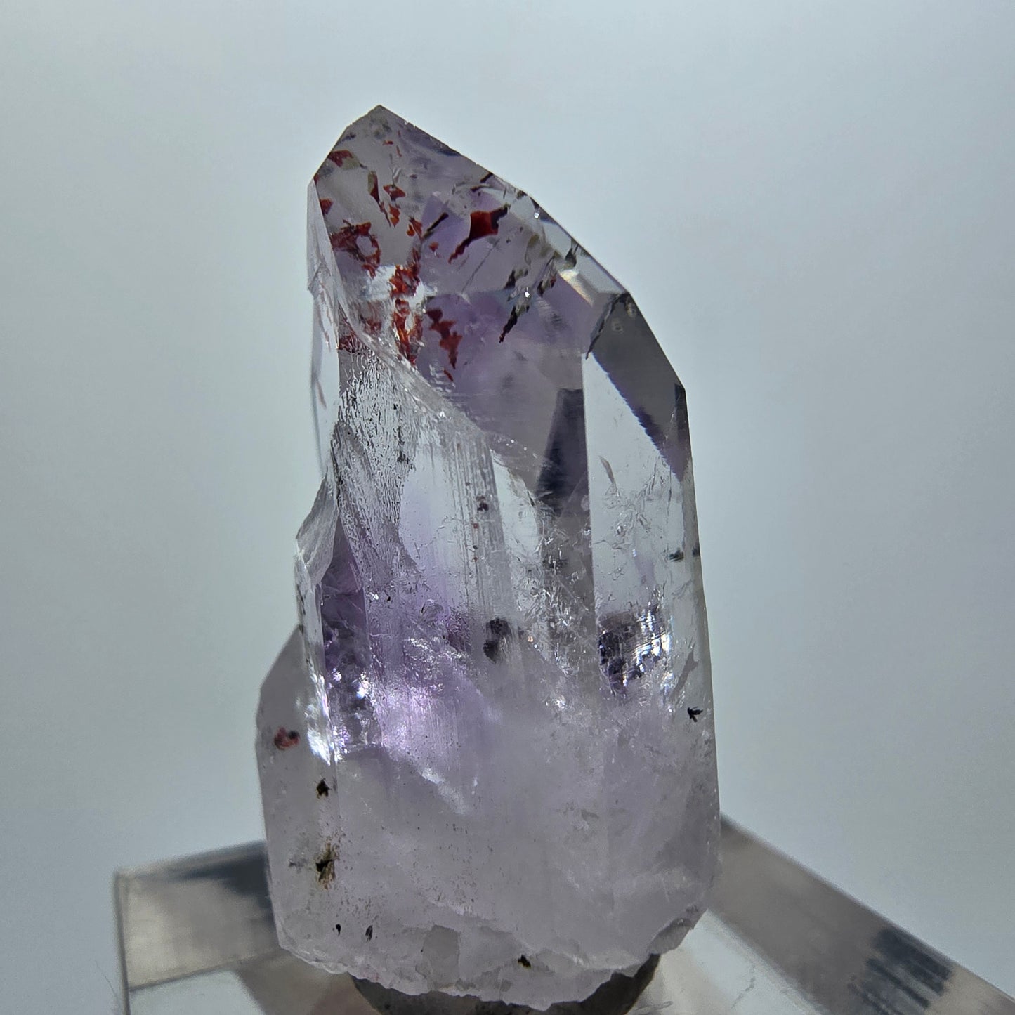 Harlekin Phantom Amethyst Spitze Streep Mine Goboboseb Namibia 30*18*15mm