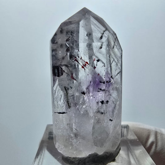 Harlekin Phantom Amethyst Spitze Streep Mine Goboboseb Namibia 36*17*13mm