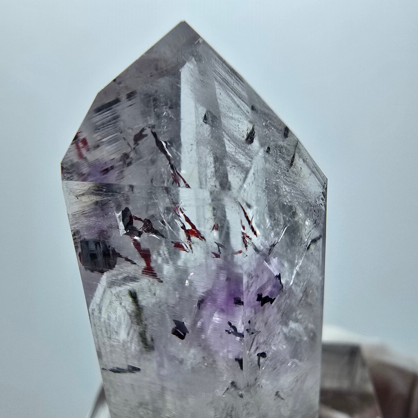 Harlekin Phantom Amethyst Spitze Streep Mine Goboboseb Namibia 36*17*13mm