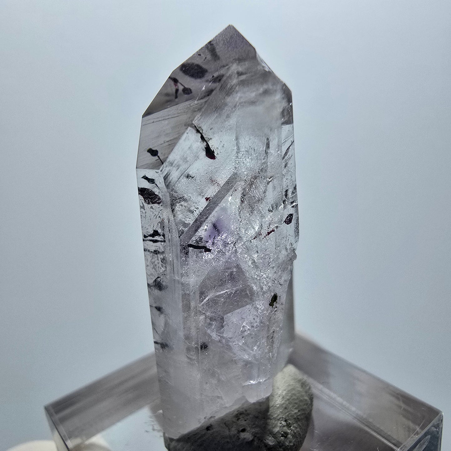 Harlekin Phantom Amethyst Spitze Streep Mine Goboboseb Namibia 36*17*13mm