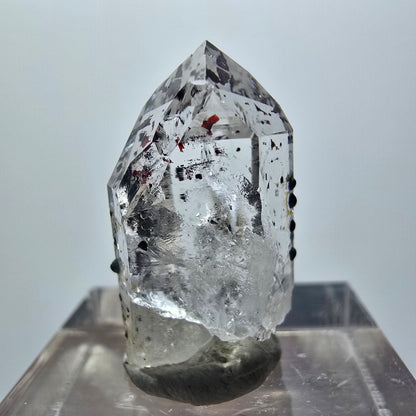 Harlekin Phantom Quarz Spitze Streep Mine Goboboseb Namibia 23*13*10mm