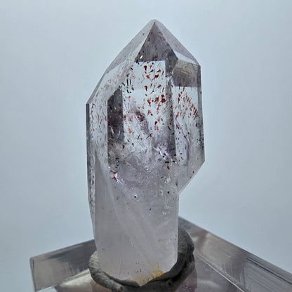 Harlekin Phantom Amethyst mit Epidot Streep Mine Goboboseb Namibia 35*17*14mm